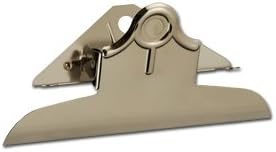 11x17 Clipboard Acrylic Panel Featuring a Jumbo Board Clip Orange