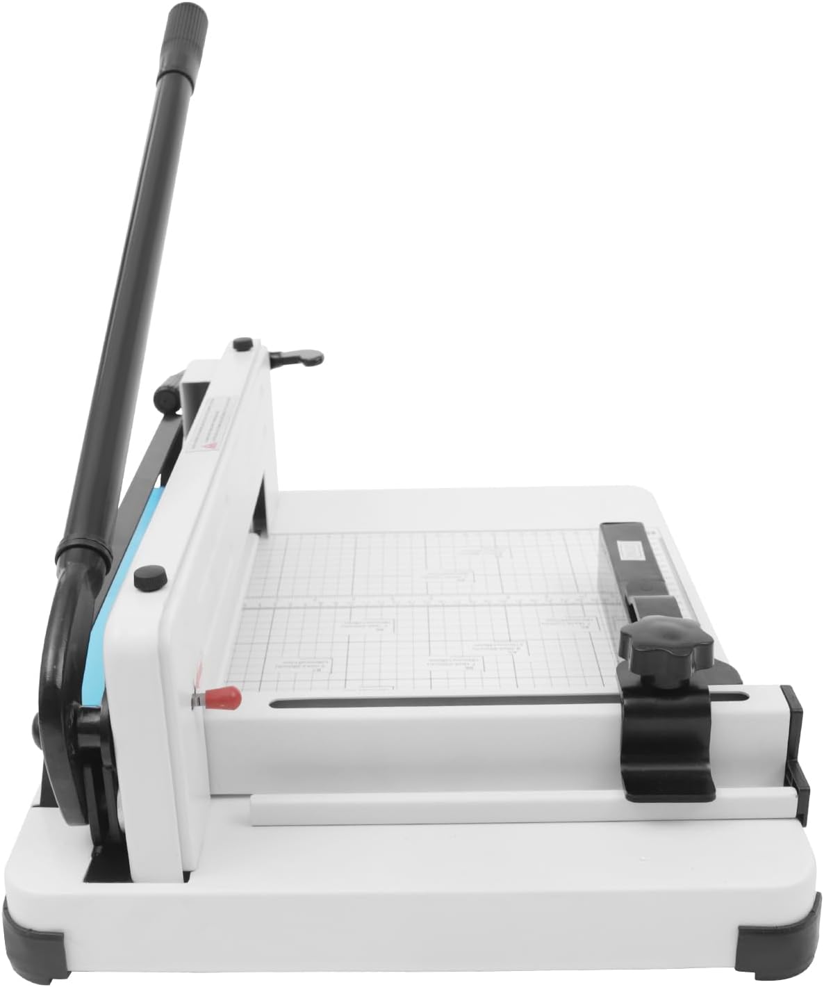 12" Guillotine Paper Cutter Heavy Duty Paper Cutter with Safety Lock Precision Paper Trimmers for 400 Sheets A4 B4 A5 B6 B7 Papers Slicer for Office School