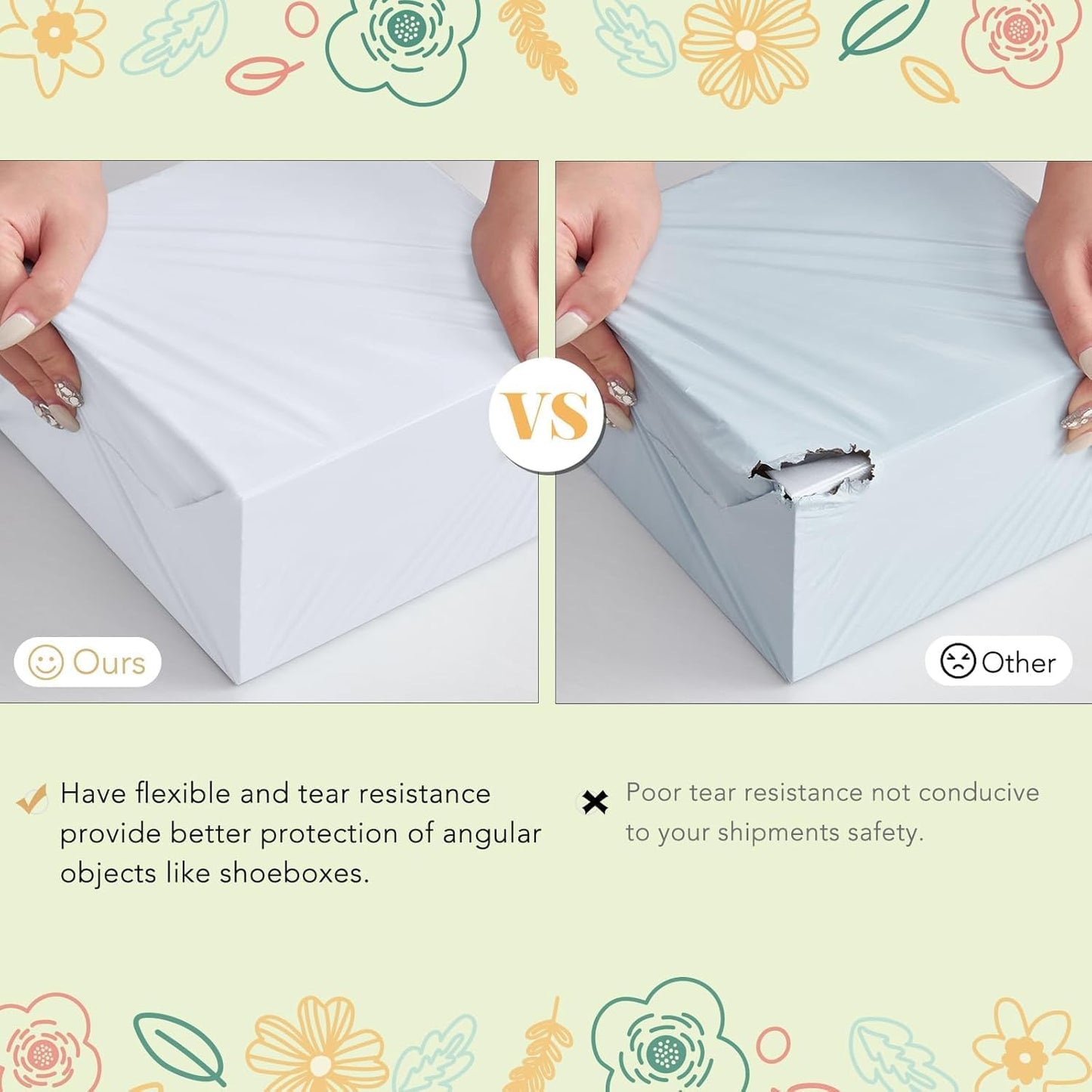 Fuxury Poly Mailers 19x24 Inch 600 Pack, Bulk Shipping Bags for Clothing, Strong Adhesive Shipping Envelopes for Small Business Suppliers,Waterproof Mailers Poly Bags Mailing Envelopes White