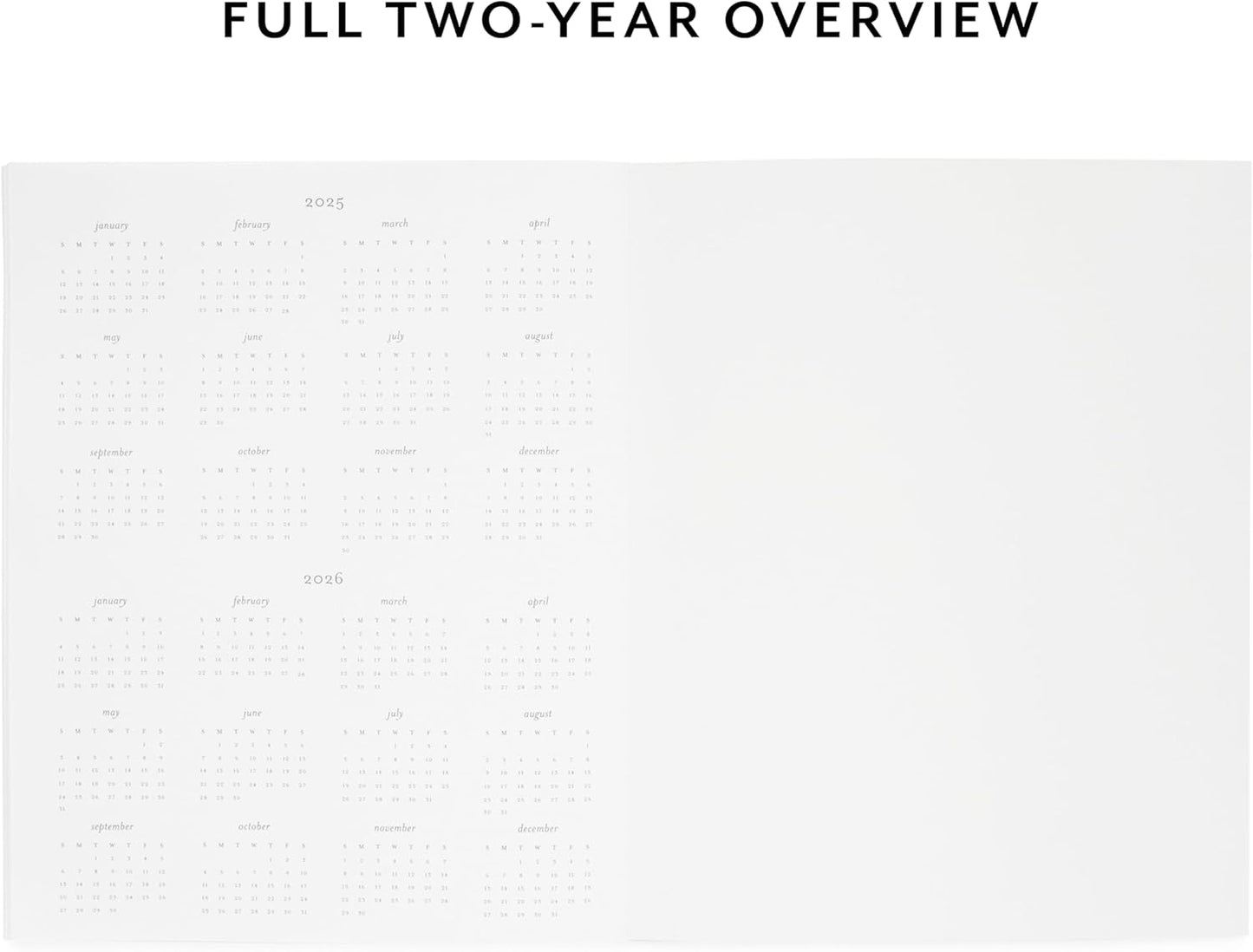 Sugar Paper 2025-2026 Monthly Academic Planner, August 2025 to July 2026, School, Teacher, College & Student Planner, 12 Month, 8” x 10”, Black Dot