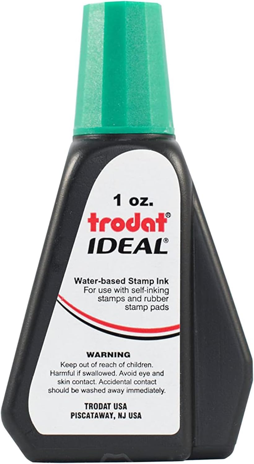 1oz Ink Refill for Sniggle Sloth Self-Inking Stamps - Green