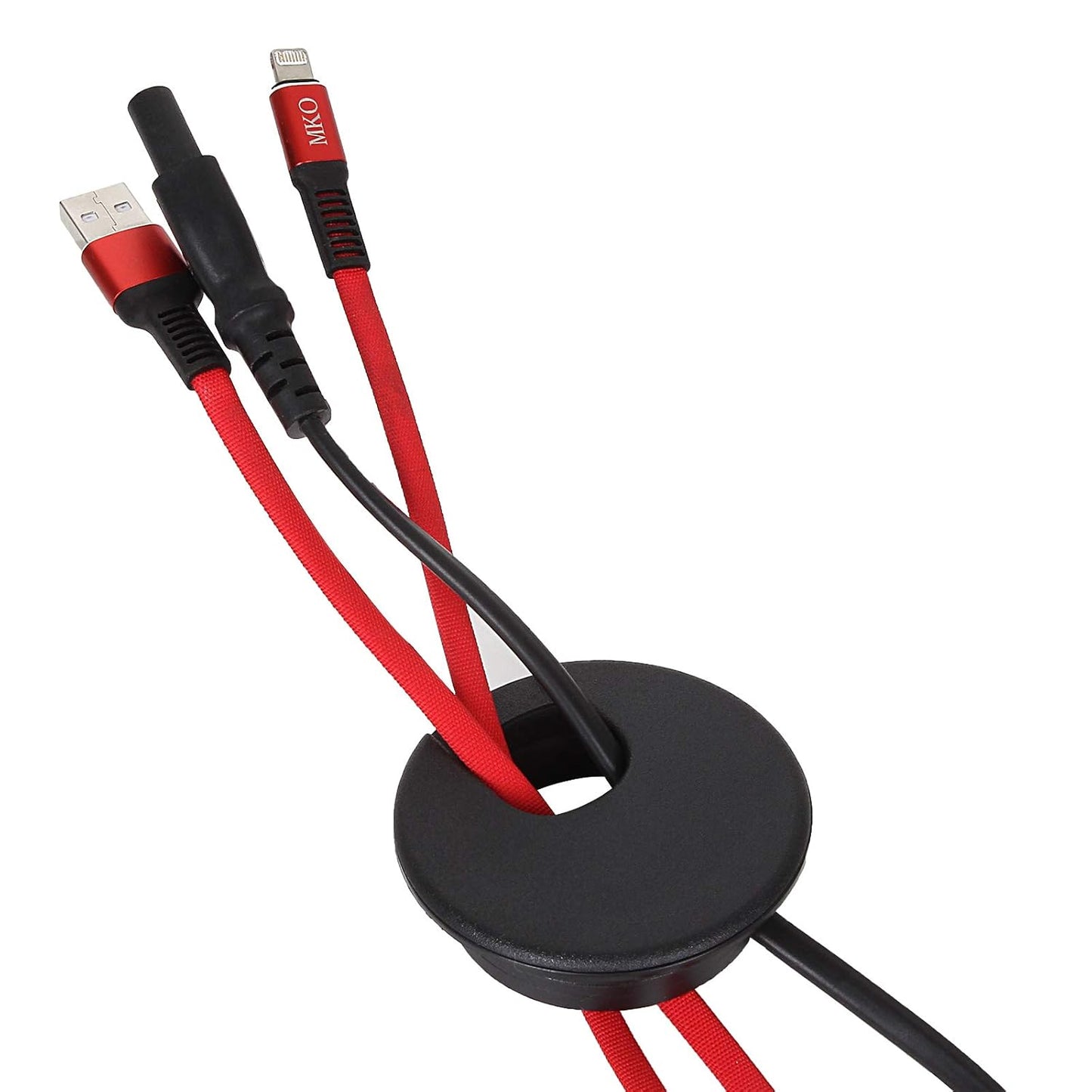 2" Desk Grommet Black, 30PACK Wire Cable Hole Cover PC Computer Desk Plastic Grommet Cord, Tidy Cable Wire Grommet for Office PC Computer Desk Cord Management, (50mm Mounting Hole Diameter)