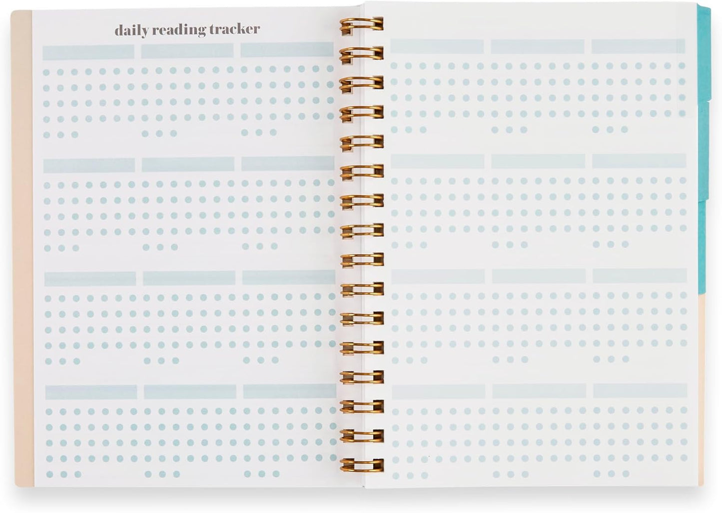 Erin Condren Inspired Collection A5 Reading Log - Books of Wisdom Cover