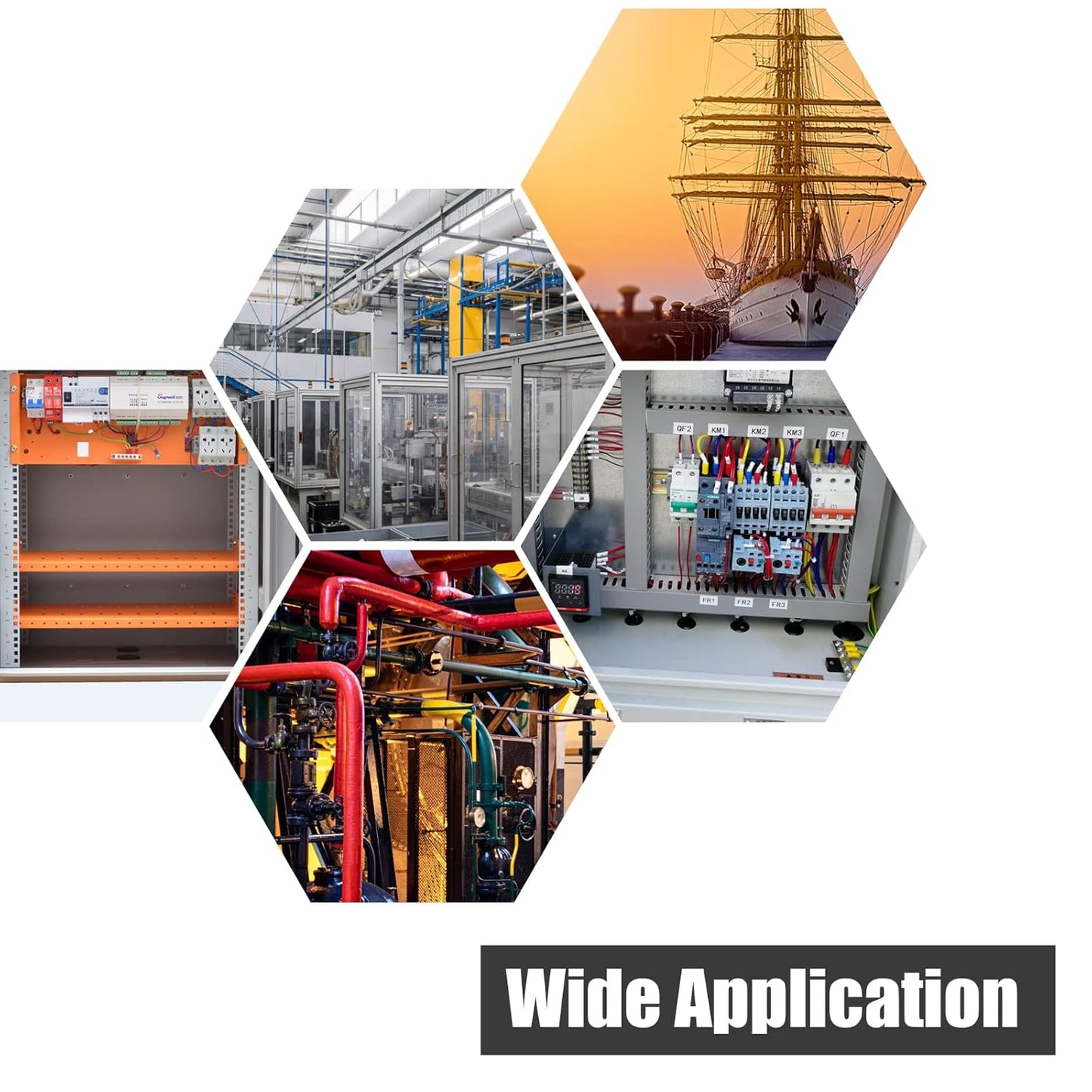 12 Pcs Rubber Grommets, 1-3/8" Inside Diameter 1-1/2" Drill Hole Rubber Wire Grommets for Wire, Firewall, Cables, Plugs