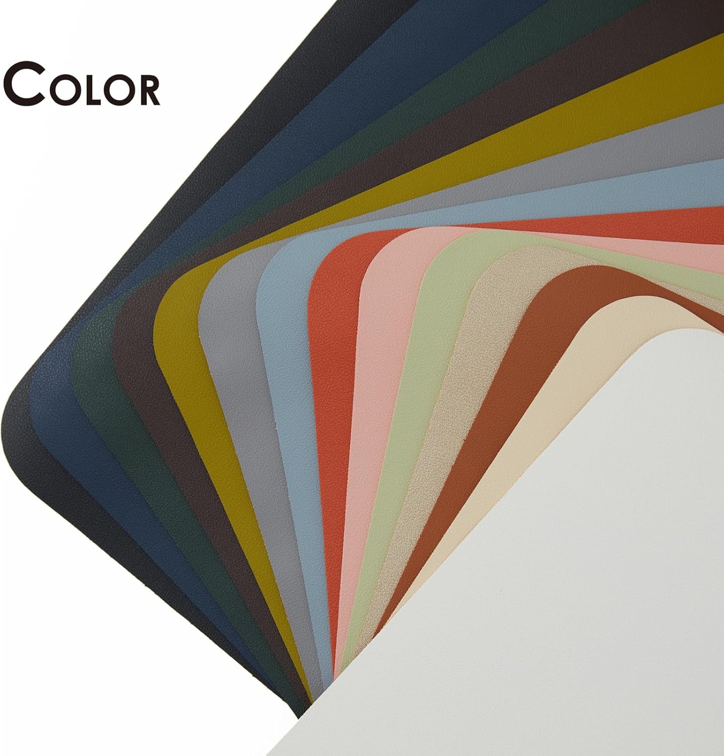 Leather Desk Mat - Non-Slip PU Desk Pad for Office and Home - Desk Organization and Accessories - Ideal for Large Mouse Pad and Desk Mats on Top of Desks (Coffee,31.5"x 15.7")