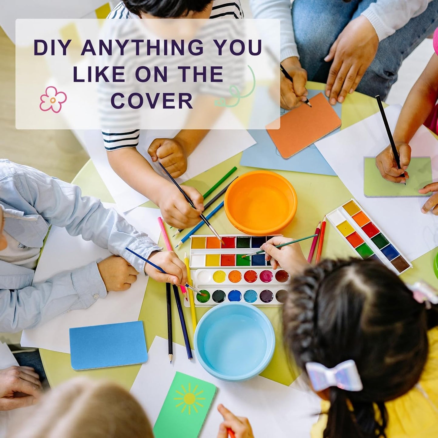 Lincia Bulk Pocket Notebook 2.5" x 4" Mini Notebooks First Day of School Small Wallet Notebooks Tiny Colored Purse Journals Lined Notepad for Kids Student Back to School Supplies(Fresh Color,30 Pcs)