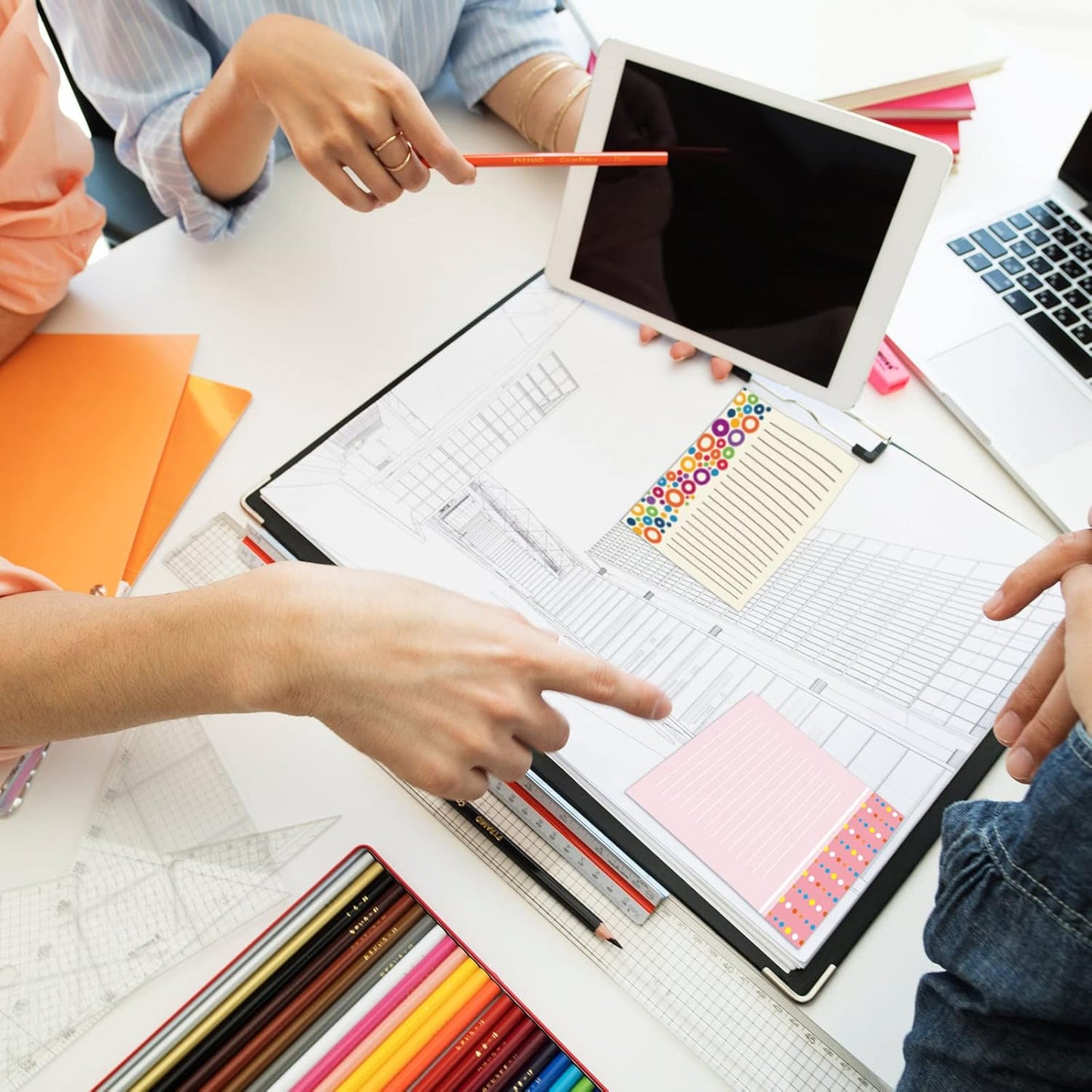 12 Pcs Confetti Small Note Pads Back to School Cute Lined Stick Pad 3 x 4 Inch Decorative Memo Colorful Teacher Notepad Shopping List Appreciation Gift for Office Student, Each with 30 Sheet