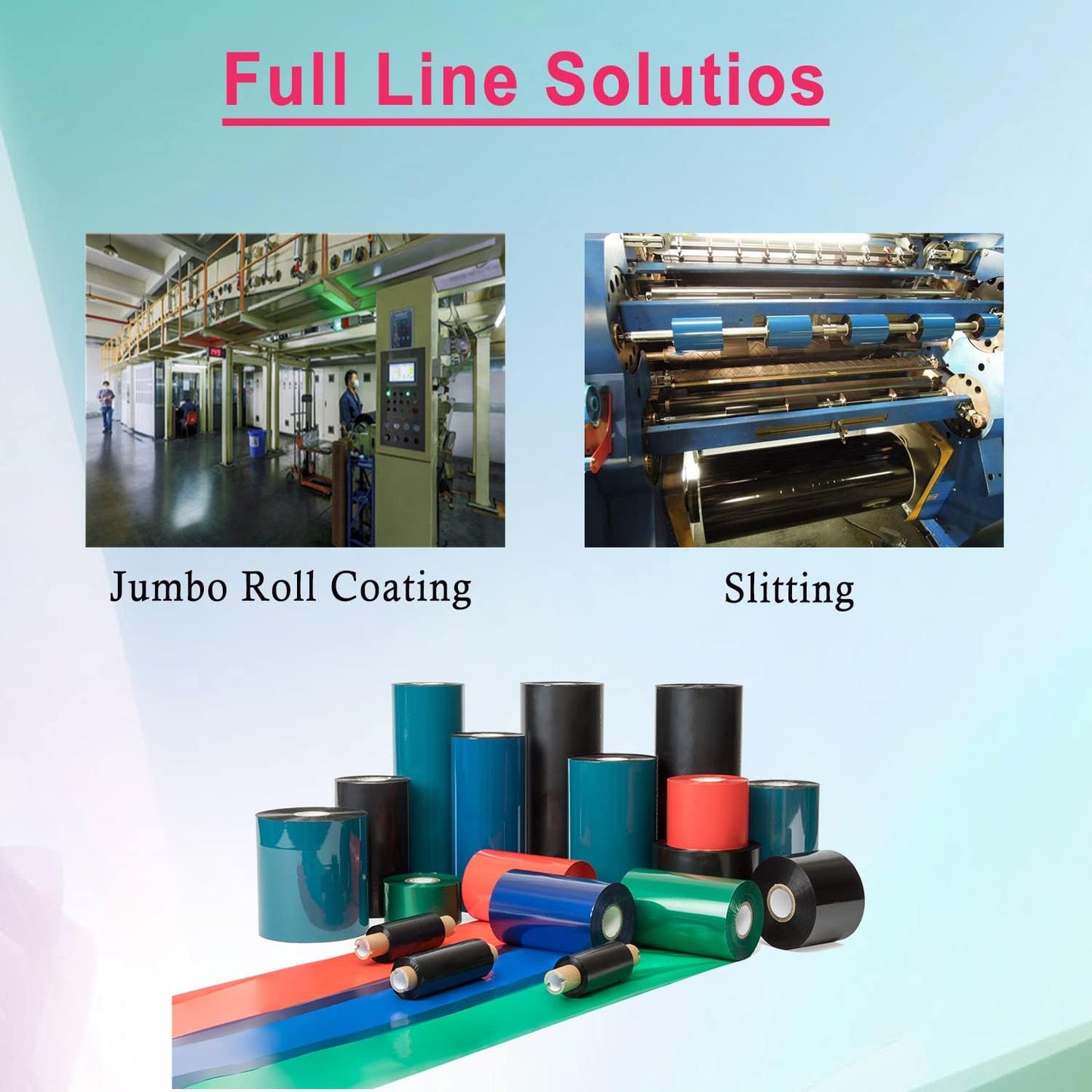 12 Rolls 2.52'' x 1476' Premium Resin Enhanced Wax Ribbon, 64mm x 450m Black Thermal Transfer Ribbon, Barcode Thermal Label Printer Ribbon, CSO-Ink Outside, 1'' Core for Zebra, TSC, GoDex, Citizen