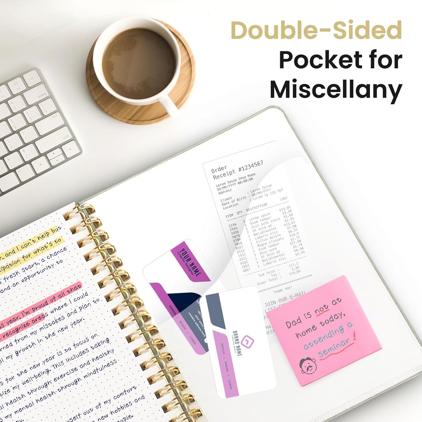 Spiral Dotted Notebook Journal for Work, 300 Pages, Thick B5 (7.1"x10") Bullet Dotted Journal for Women & Writing, Hardcover Notebook for Note Taking, Perfect for Work School Note Taking Business, Grey Beige