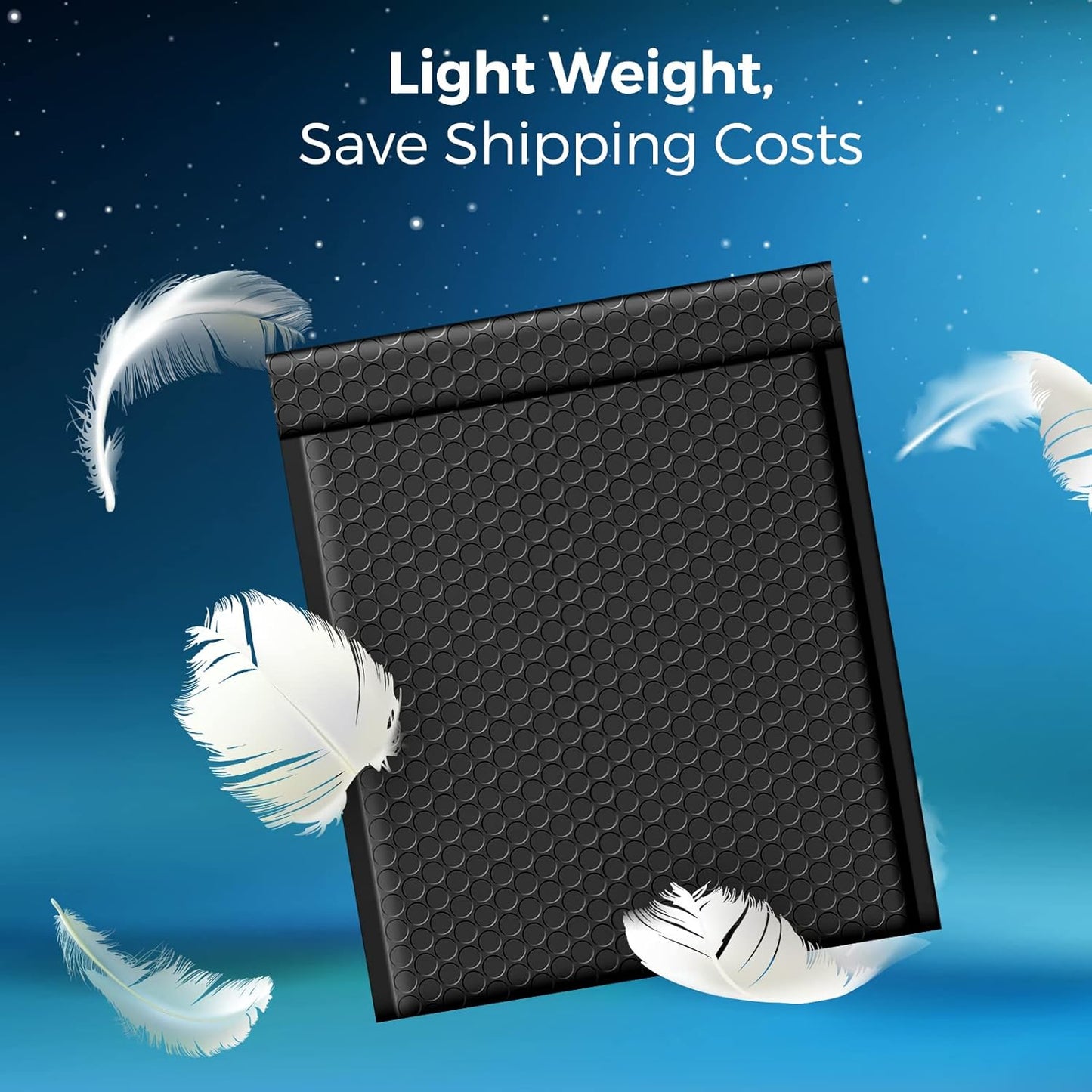 Fuxury Black Bubble Mailers 8.5x12" 40 Pack Medium Padded Envelopes Opaque #2 Bubble Mailer Usable Size 8x11" Thick Padded Mailers for Small Business Mailing Books Clothes Makeup Supplies