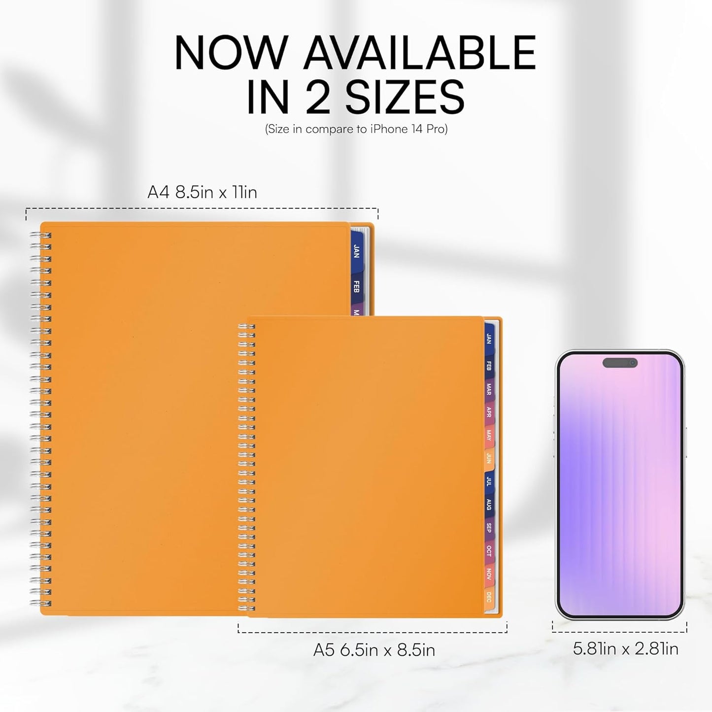 Ensight 2026 Appointment Book & Planner Ensight 8.5 x 11 inches Large Tabbed Daily Hourly Weekly Planner Schedule Book 15 Minute time Slots Business & Personal Planner Jan 2026 Dec 2026 Yellow