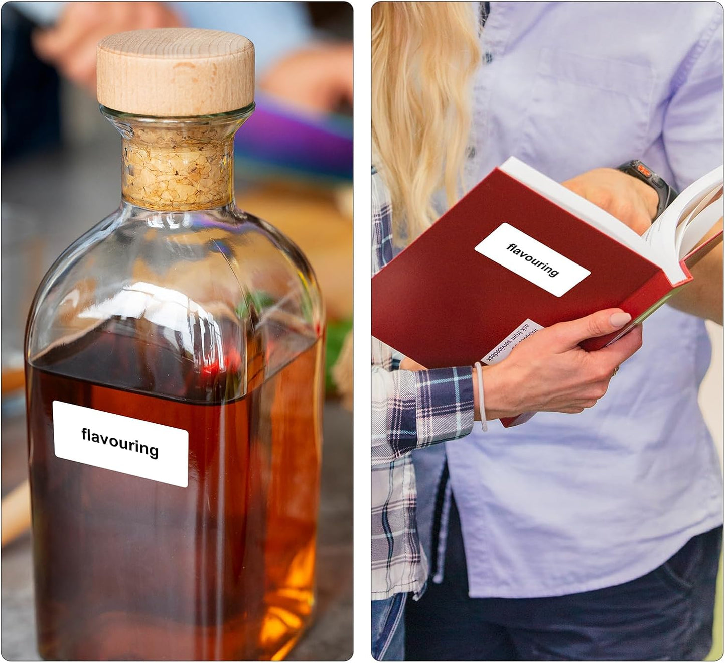 Hehua 1" x 2-1/8" Compatible with DYMO Labelwriter 550 5XL 450 4XL Turbo 30336 with RFID Chip, Return Address Labels, Thermal Barcode FNSKU Labels, Total 5000 Labels/10 Rolls