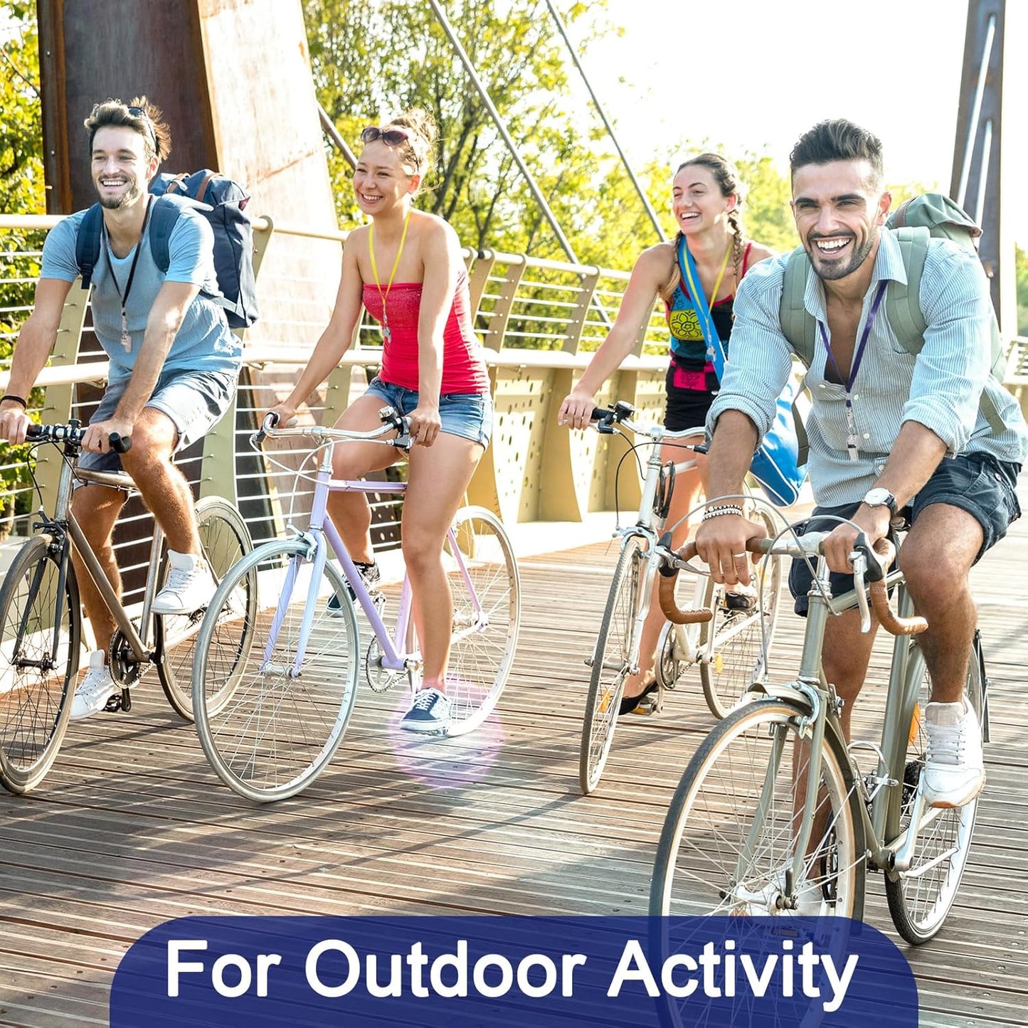 Harloon 150 Pcs Lanyards Breakaway Bulk Neck Flat Lanyard with Detachable Buckle and Clip Swivel Hooks for Badge Holder