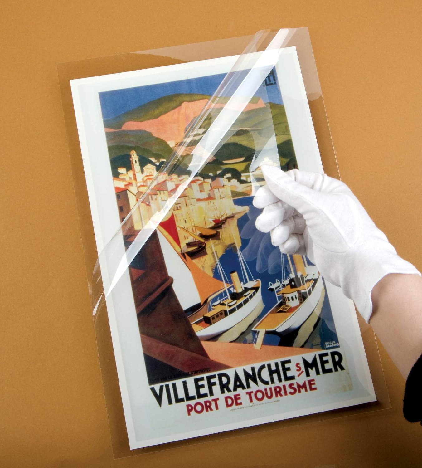 Gaylord Archival 3 mil Archival Polyester L-Sleeves for Photos & Documents (10-Pack) - 11 x 17"