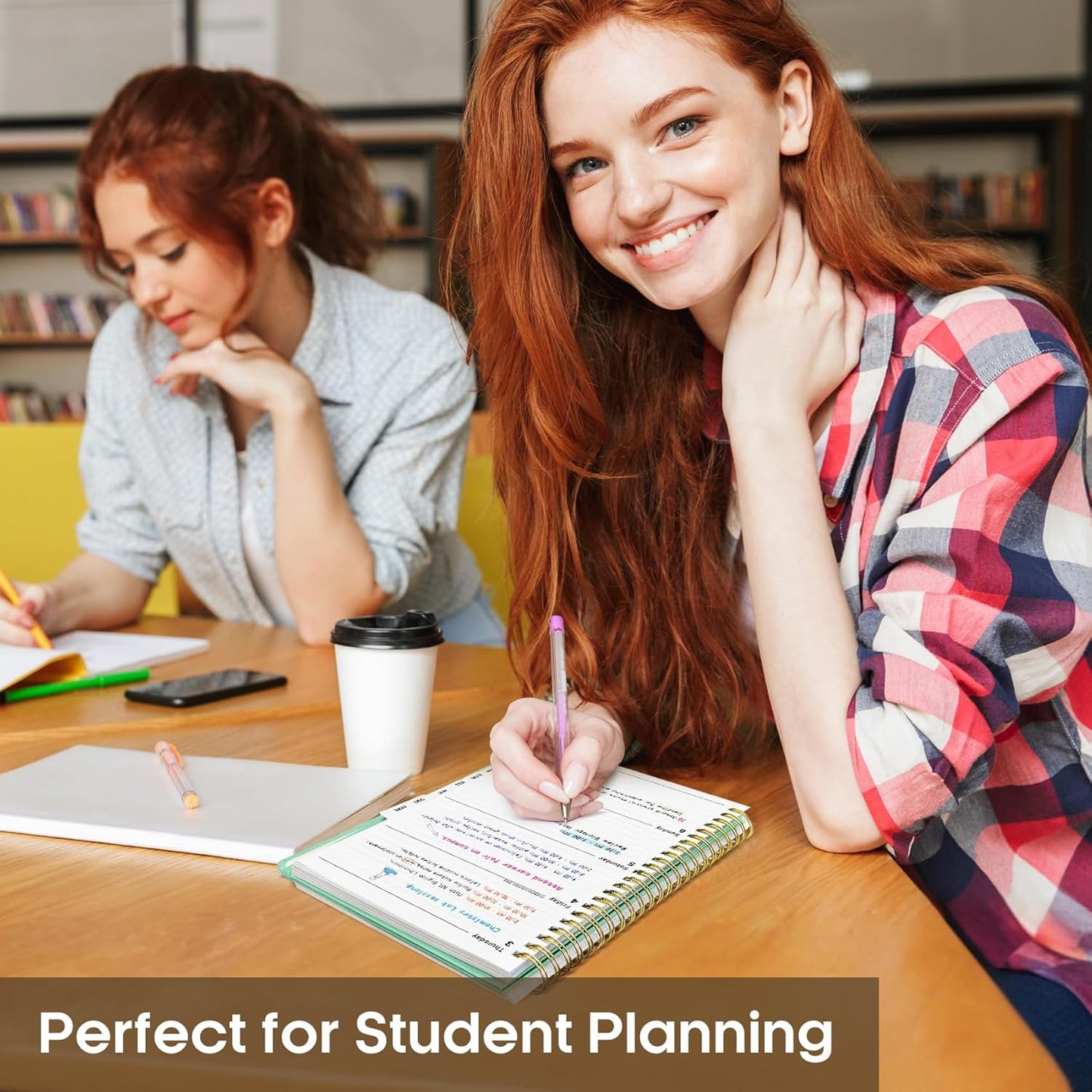 Planner 2025-2026, Academic Year Weekly and Monthly Calendar Planner, July 2025 - June 2026, Spiral Bound School Planning Tool, Perfect for Teacher, Student, Woman & Men - A5 (6.3" x 8.5"), Seafoam