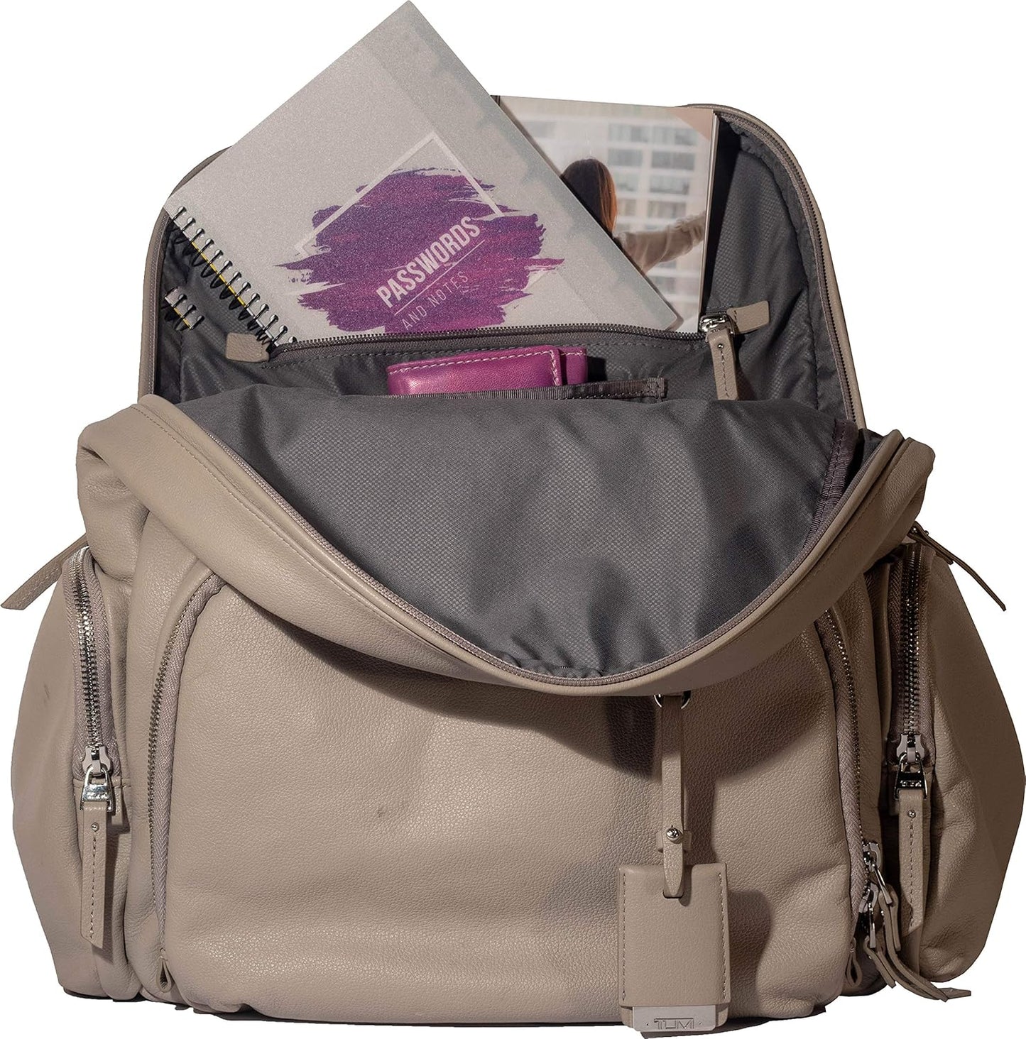 RE-FOCUS, Password Book Keeper, Small, Mini, Purple, Alphabetical Tabs, Spiral Bound, Removable Sheets, Journal Organizer, Includes Website, Address, Username, Password