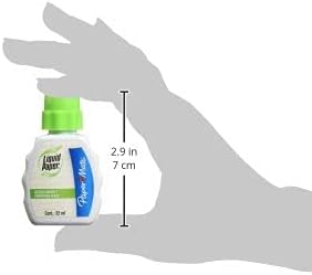 Paper Mate 5640115 Liquid Paper Fast Dry Correction Fluid, 22 mL, 12 Count