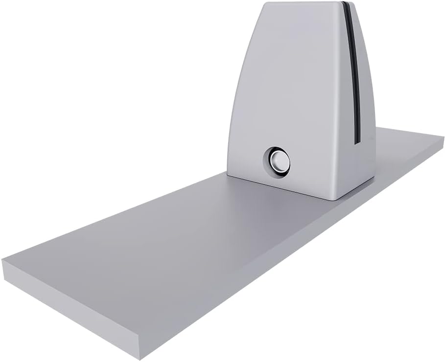 Freestanding Acoustic Desk Divider with Mount | Eco-Friendly Privacy Screen Panel | Noise Reducing Desk Partition | Tackboard Option & Easy to Install | Made from Recycled Plastic | Sky Blue - 18" X