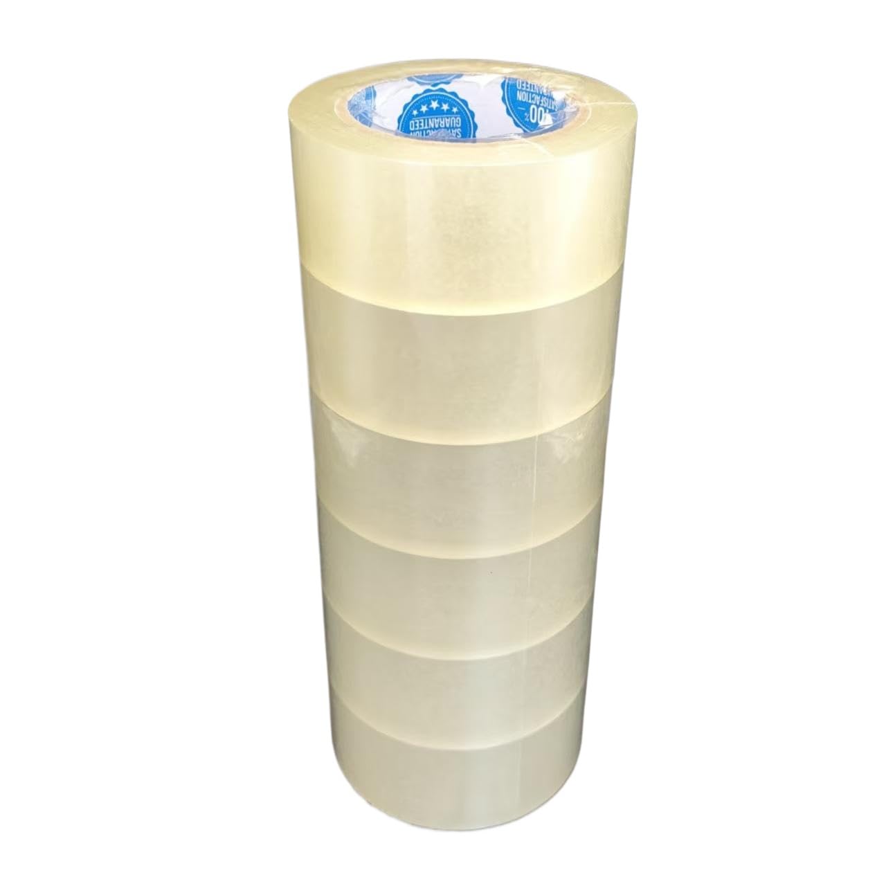 Packing Tape 1.6 Mil x 2 Inch x 110 Yards, 6 Rolls - Clear Shipping Tape, Strong Adhesive for Sealing Boxes, Fast Delivery from USA Warehouse