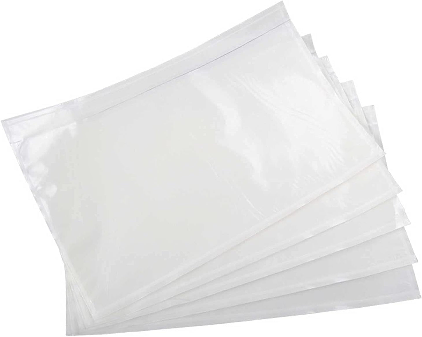 (800 Pcs) BEUYI Clear 7.5'' x 5.5'' Packing List Envelopes, Adhesive Shipping Label Pouches/Sleeves