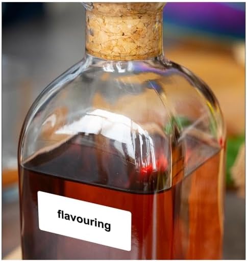 Hehua 1" x 2-1/8" Label Compatible with DYMO Labelwriter 5XL 550 4XL 450 30336 with RFID Chip, FNSKU Barcodes Return Address Labels, 25mm x 54mm, Total 2000 Labels/4 Rolls