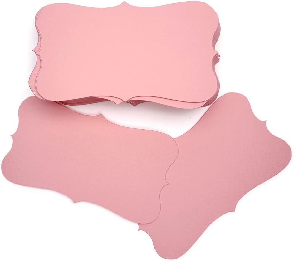 PPAPPAPPIYO PINK Paper index cards Business Cards (100) Paper3.54inx1.96in P04 - Blank