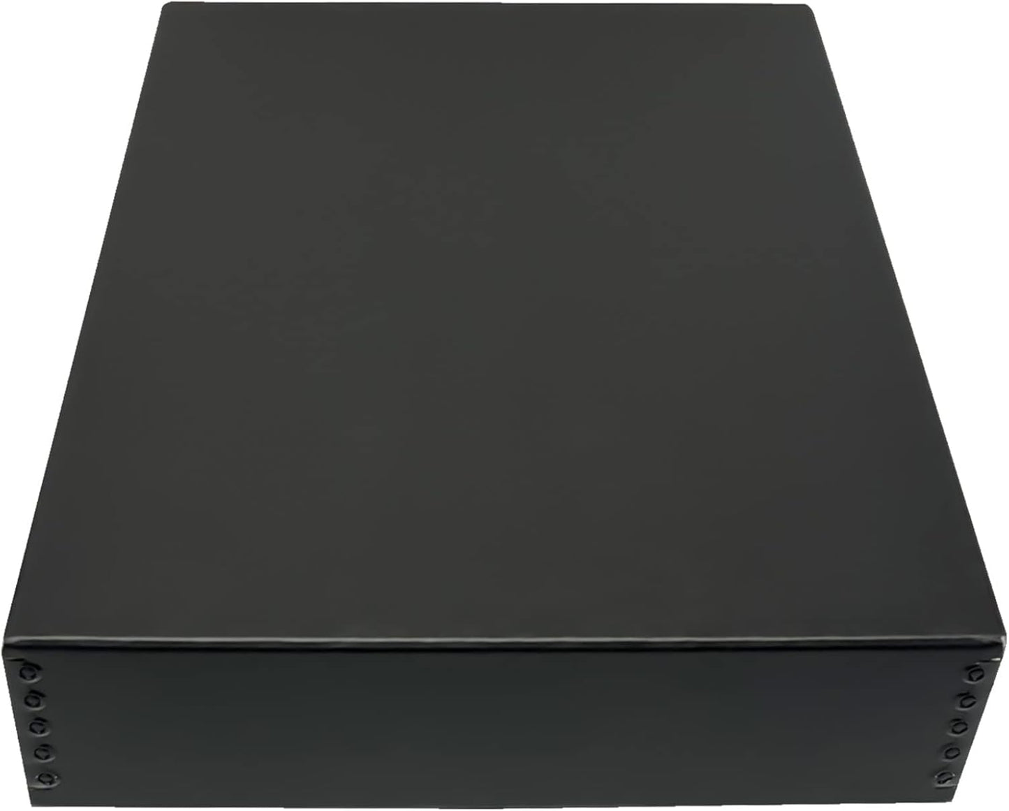 Golden State Art, Acid-Free Archival 13x19 Inches Metal Edge Drop Front Museum Photo Storage Box, Preserve Documents, Prints, Pictures, Photographs, Arts And Crafts, Black