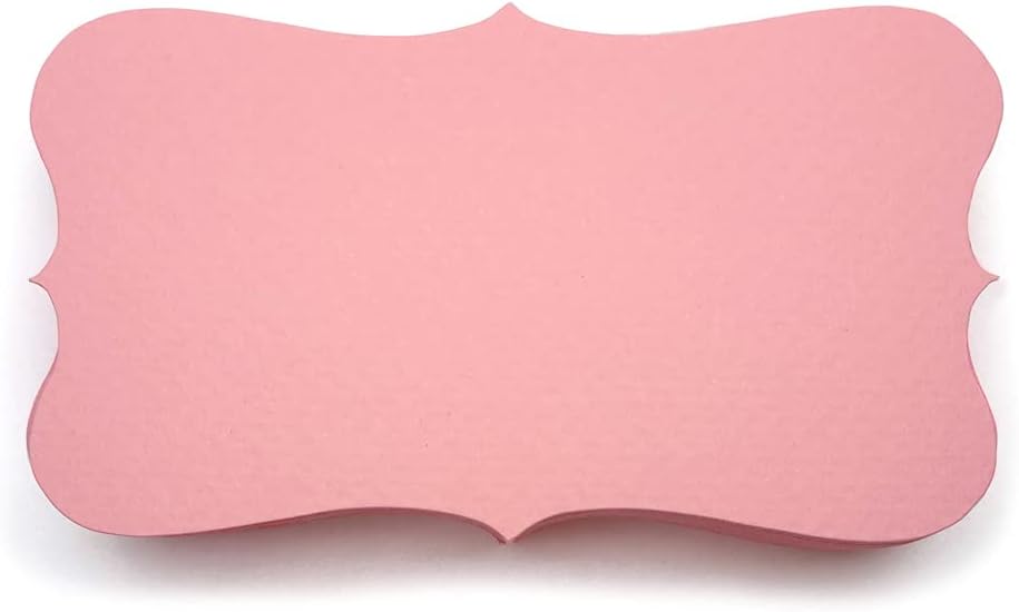PPAPPAPPIYO PINK Paper index cards Business Cards (100) Paper3.54inx1.96in P04 - Blank