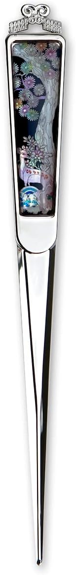 Envelope Opener Cutter Knife – 168mm Decorative Letter Opener for Envelopes, Boxes, Packages – Premium Rustproof Iron Letter Opener – Anti-Fingerprint Treatment (Colorful Deer)