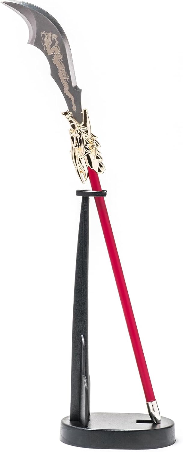 Three Kingdoms General's Spear Type Letter Opener Paper Knife Stainless Steel Made in Japan (Guan Yu)