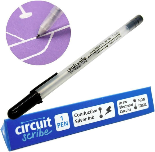 Circuit Scribe Conductive Ink Pen: Draw Circuits Instantly