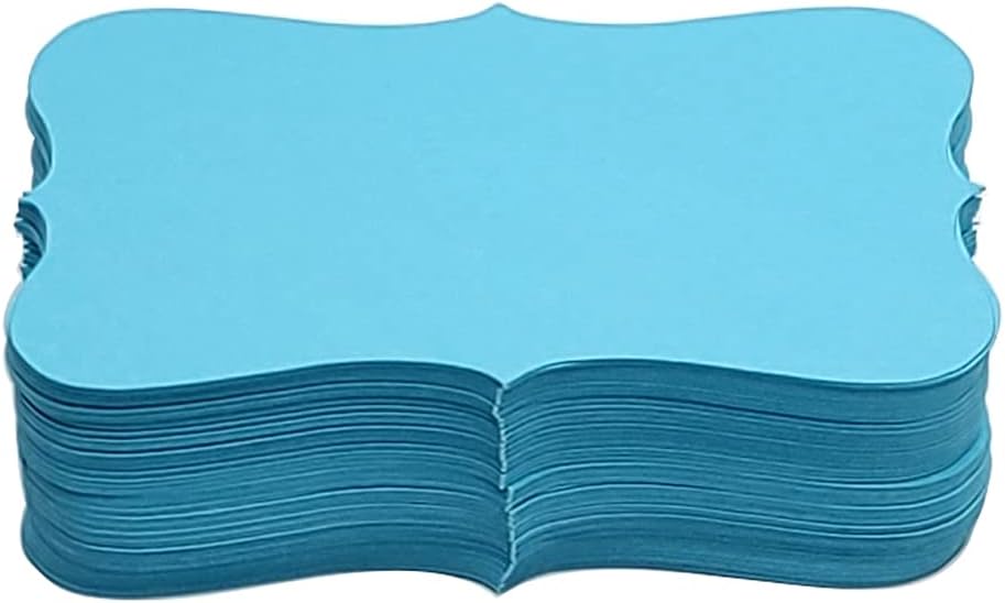 PPAPPAPPIYO 3.5x2 color index cards (100) Paper - Blank (blue)