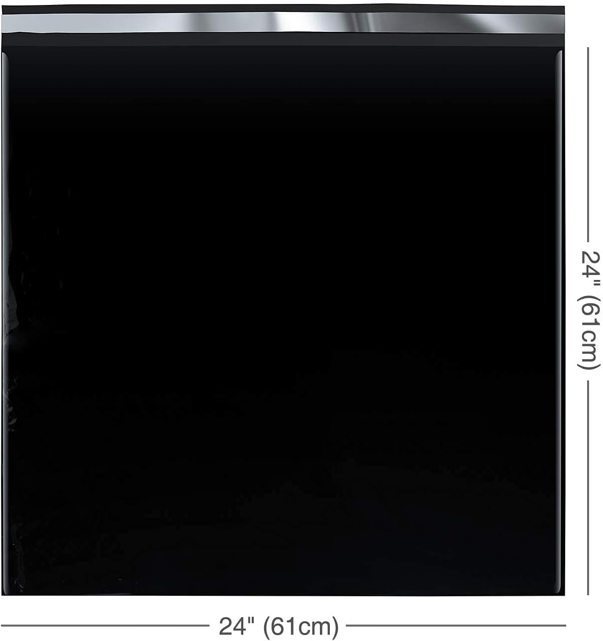 Fuxury 30000 Pcs Large Poly Mailers 24x24 Inch, Waterproof Shipping Bags for Clothing, Strong Adhesive Shipping Envelopes for Small Business Suppliers, Self Seal Mailers Poly Mailing Bags Black