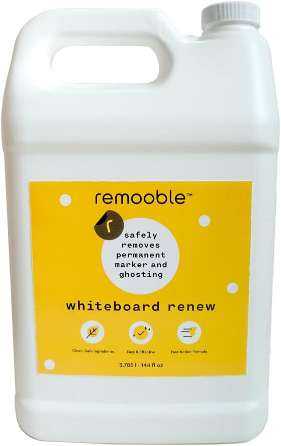 Remooble Dry Erase Whiteboard Cleaner 1 Gallon