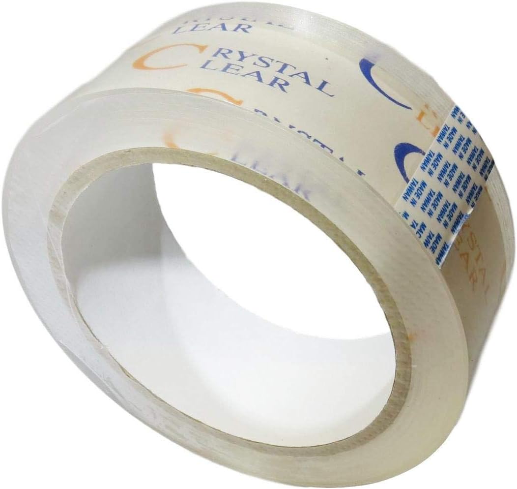 GGR Supplies T.R.U. LP-20CC Book Repair Crystal Clear Label Protection Tape: 1.5 in. x 72 yds. (Pack of 48)