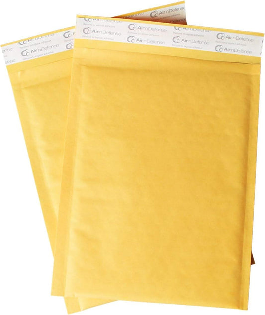 20/100/200/400/1000/2000/3000 pcs #2 8.5x12 Kraft Bubble Padded Envelopes Mailers Shipping Bags AirnDefense (2000)