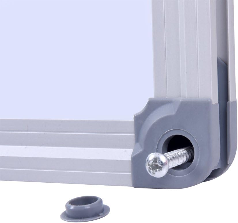 2 Pack 48" x 24" Magnetic Dry Erase Board with Removable Marker Tray| Commercial Quality Wall-Mounted Aluminum Message Presentation White Board for Office, Students & Teachers