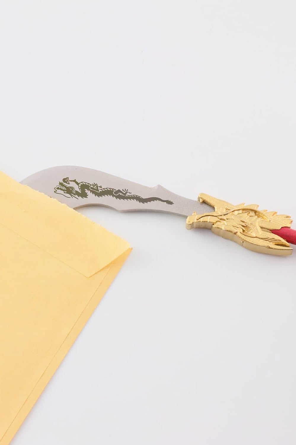 Three Kingdoms General's Spear Type Letter Opener Paper Knife Stainless Steel Made in Japan (Guan Yu)