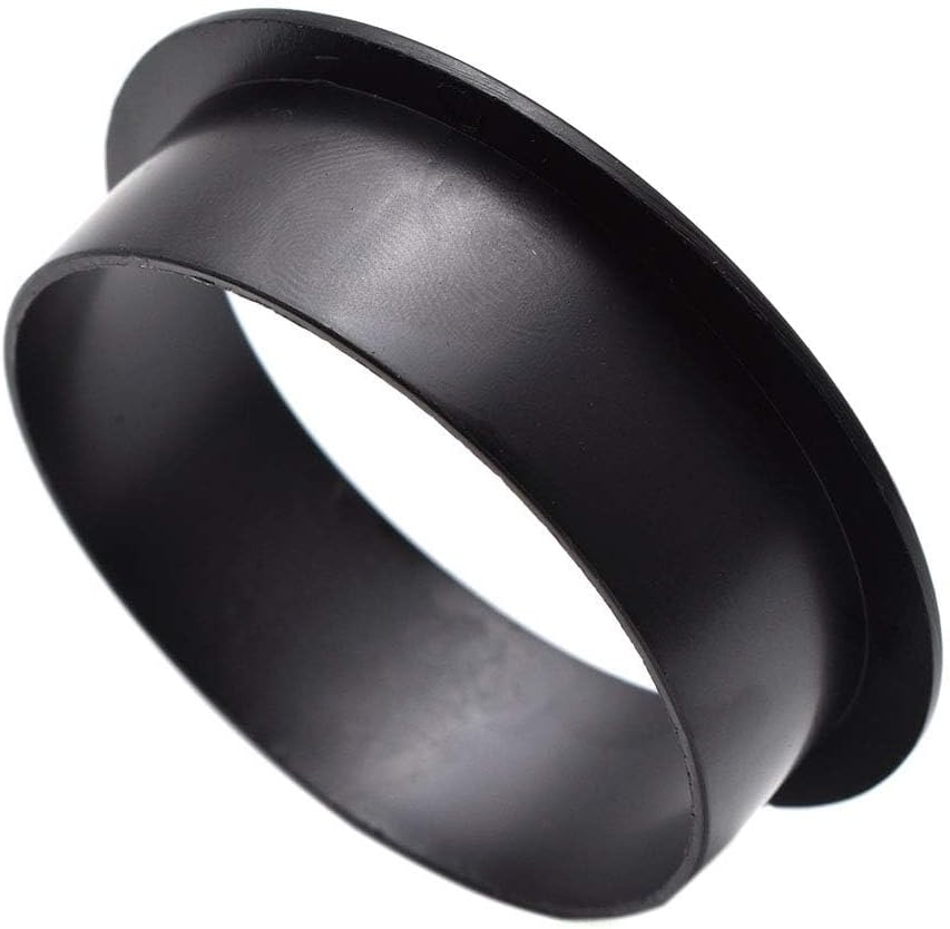 2 Inch(50mm) Zinc Alloy Desk Hole Cover Grommets Black Wire Cord Cable Organizer for Computer Desk Cabinet