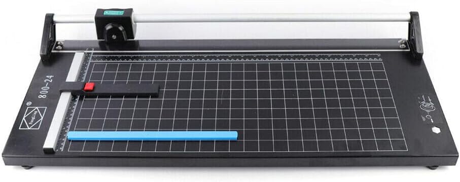 Paper Cutter 24" Paper Trimmer Scrapbooking Tool with Automatic Security Safeguard And Side Ruler For Craft Paper,Photo, Coupon, Label And Cardstock