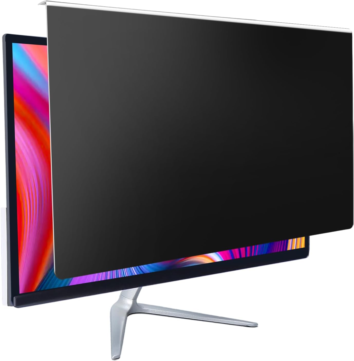 Computer Privacy Screen Filter 24" Hanging Privacy Screen Protector Compatible Widescreen Computer Monitor with Aspect Ratio 16:9,Anti-Glare Privacy Screen Protector for 23.6" 23.8" Monitor