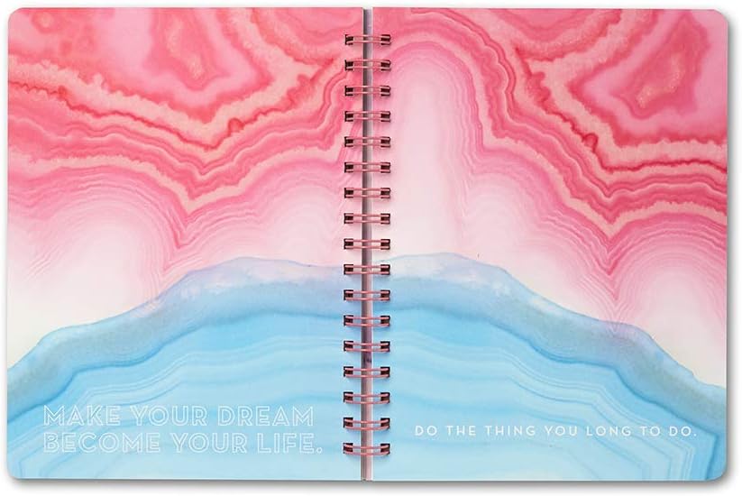 Compendium Spiral Notebook - This just might be the day you've been waiting for. — A Designer Spiral Notebook with 192 Lined Pages, College Ruled, 7.5”W x 9.25”H