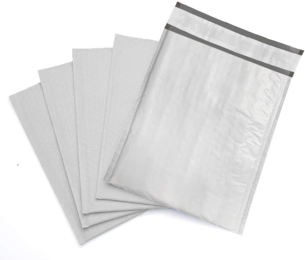12.5x19 inches Poly Bubble Mailer Self Seal Bubble Shipping Envelopes 2.5 Mil 50 Pack