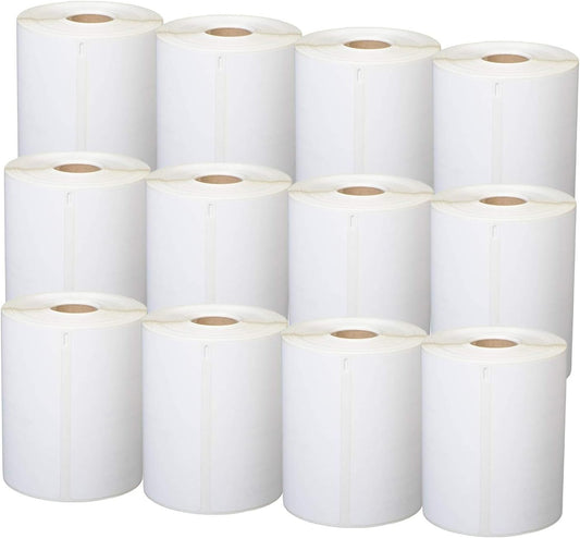 12 Rolls 4XL Labels 4" x 6" Address Shipping Labels 1744907 Compatible for 4XL LabelWriter, 220 Labels/Roll