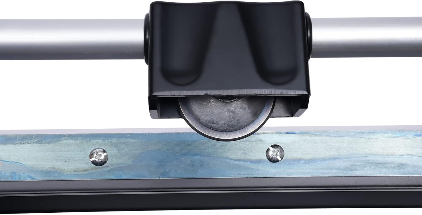 Rotary Paper Trimmer - Precision Cutting Tool with Self-Sharpening Blade for Photo Paper/Cardstock/Film, Heavy-Duty Craft Cutter for Scrapbooking & Office Use, Non-Slip Base & Angle Guide (24 inches)