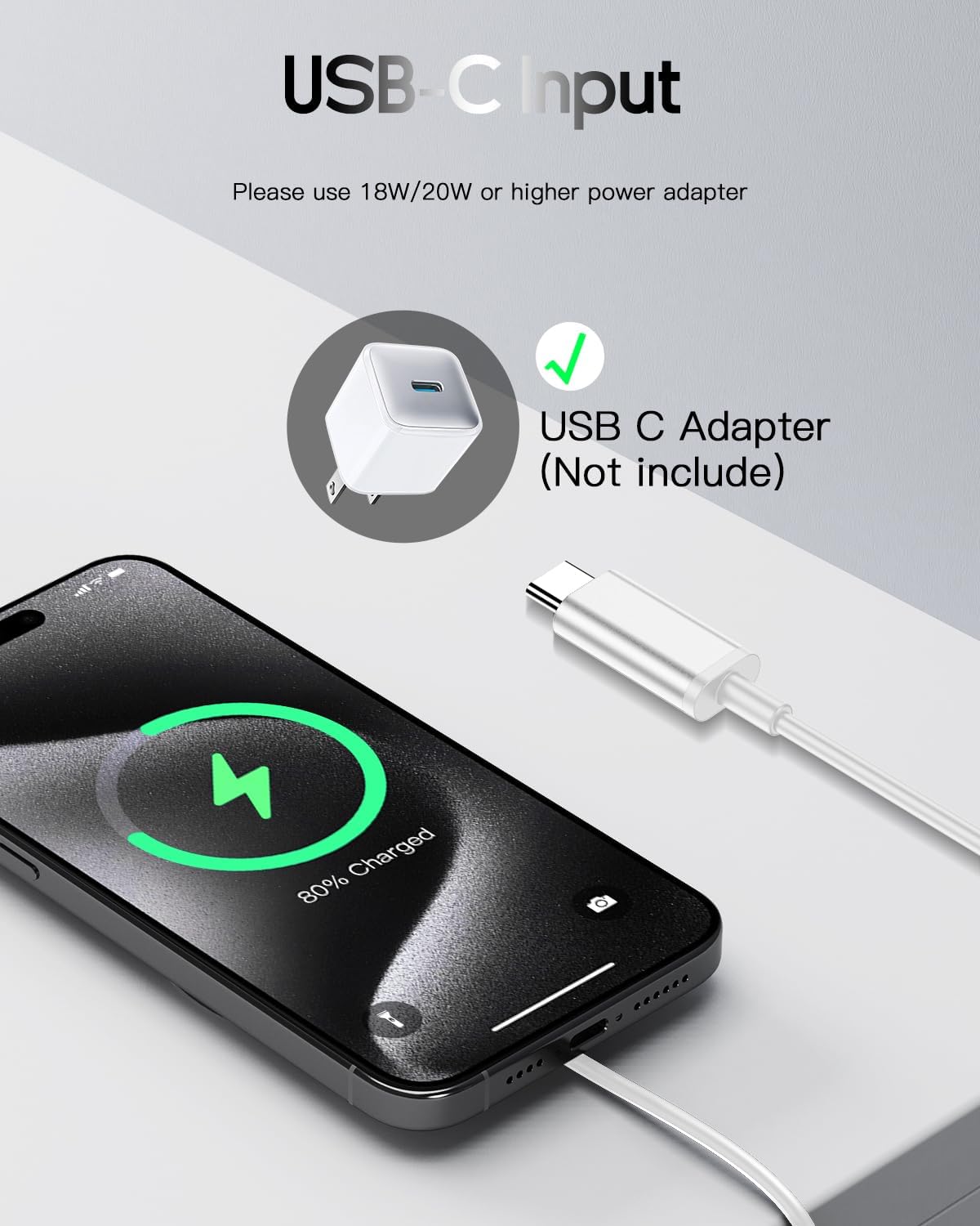 for Mag-Safe Charger, Magnetic Wireless Charger Made for iPhone 17/17 Pro/17 Pro Max/Air/16/15/14/13/12 Series, Mag Safe Charging Pad for AirPods Pro 3 2 (Silver)