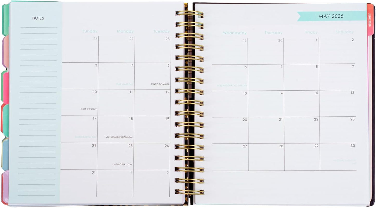 Votum August 2025 to January 2027 Large Back to School Academic Planner- Daily, Weekly & Monthly Organizer with Pens, Stickers, Sticky Notes, and a Sturdy Cover - With God All Things Possible