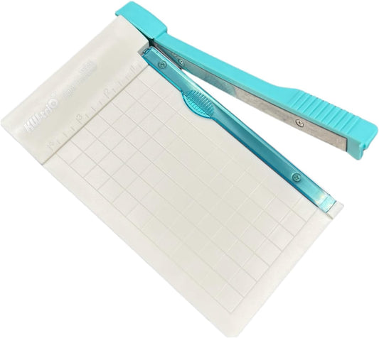Home Portable Paper Cutter 6-inch Grid line Panel Proportion Paper Cutter for Cutting Photos and A4 Paper
