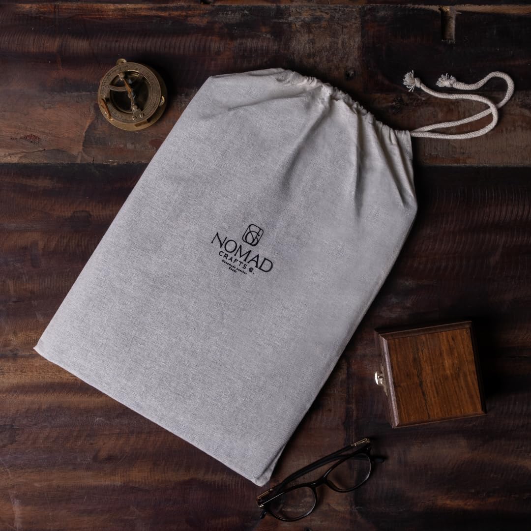 Leather Portfolio - Professional Portfolio Organizer, Resume Folder, Leather Padfolio for Men and Women, Business Portfolio with cardholder, Portfolio Folder - Leather Folder