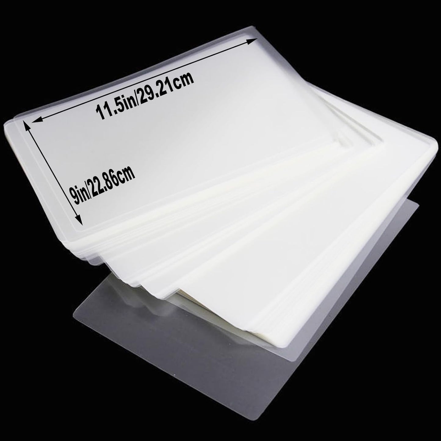 200 Pack 5 Mil Laminating Sheets, 9 x 11.5 Inch Clear Thermal Laminating Pouches for Thermal Laminator, Lamination Sheet Paper, Letter Size, HeatSeal